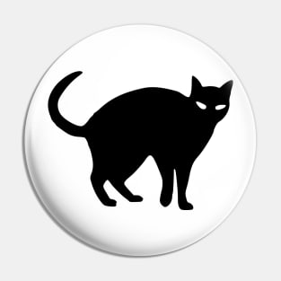 Black Cat Pin