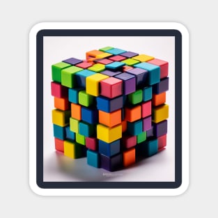 speed puzzle cube Magnet