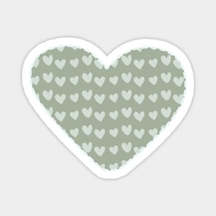 Heartwarming Hearts [button] Magnet