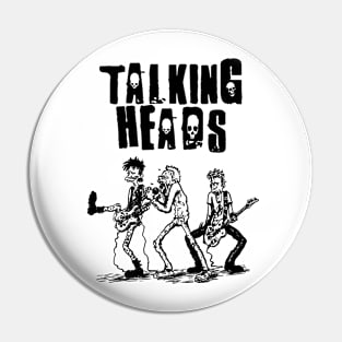 One show of Talking Heads Pin