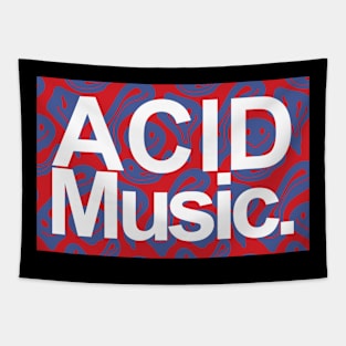 ACID MUSIC - BLUE RED EDITION Tapestry