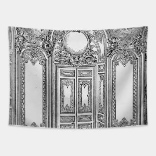 French art rococo door Tapestry