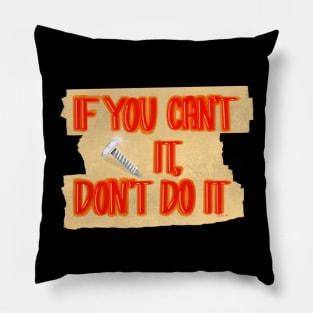 Screw It Pillow