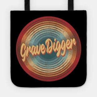 Grave Digger Vintage Circle Tote