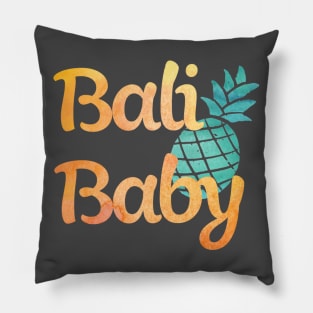 Bali Baby (gold) | Pineapple Design Pillow