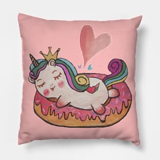 Unicorn Donut Pillow