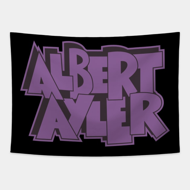 Celebrating Albert Ayler, the Jazz Visionary Tapestry by Boogosh