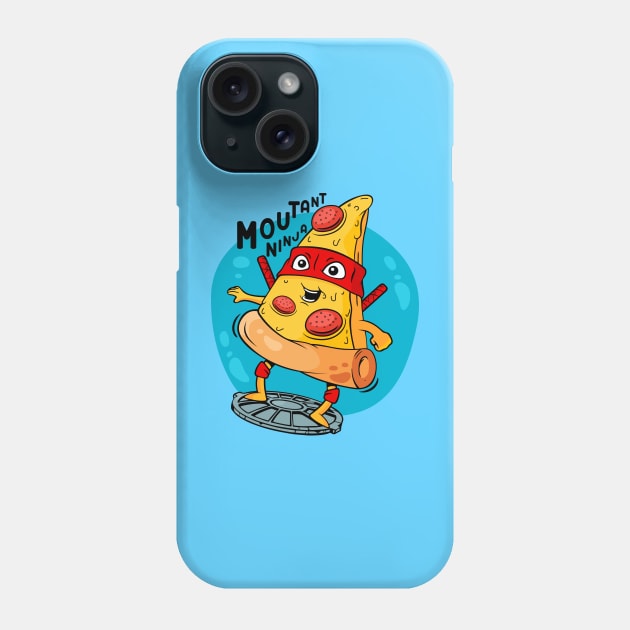 Pizza moutant Phone Case by My Happy-Design