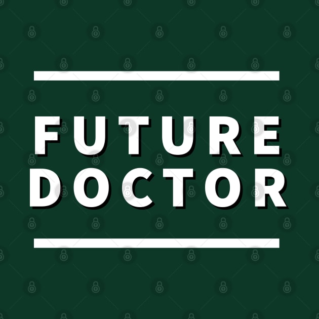 Future Doctor (dark background) by Brasilia Catholic