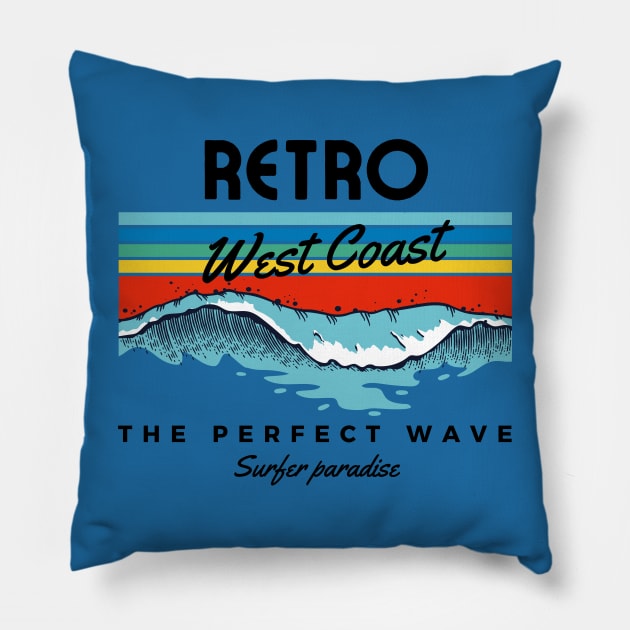 RETRO-The perfect wave Pillow by Retrofit