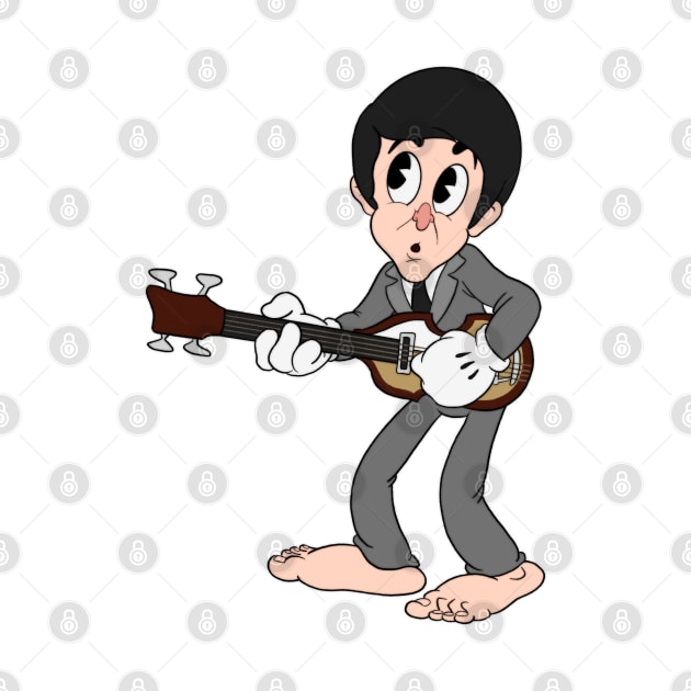 Macca in 1930s cuphead rubberhose style by Kevcraven