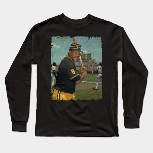 Dealova Willie Stargell - Pittsburgh Pirates, 1974 Long Sleeve T-Shirt
