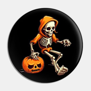 Halloween Skeleton Pin