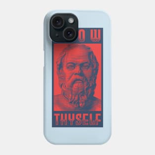 Socrates - Know Thyself Phone Case