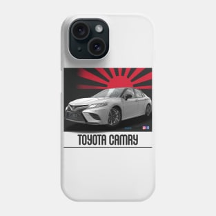 Toyota Camry White Phone Case