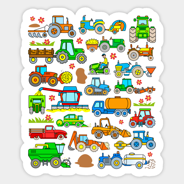 Tractor Design - Tractor - Sticker