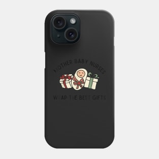 mother baby nurse christmas crew nurse2 Phone Case