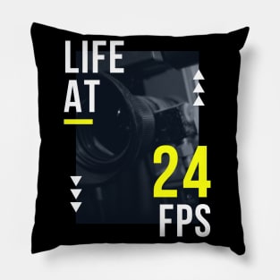 Life At 24fps Pillow