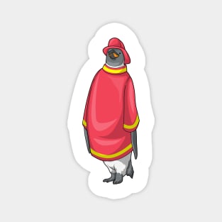 Penguin Firefighter Fire department Magnet