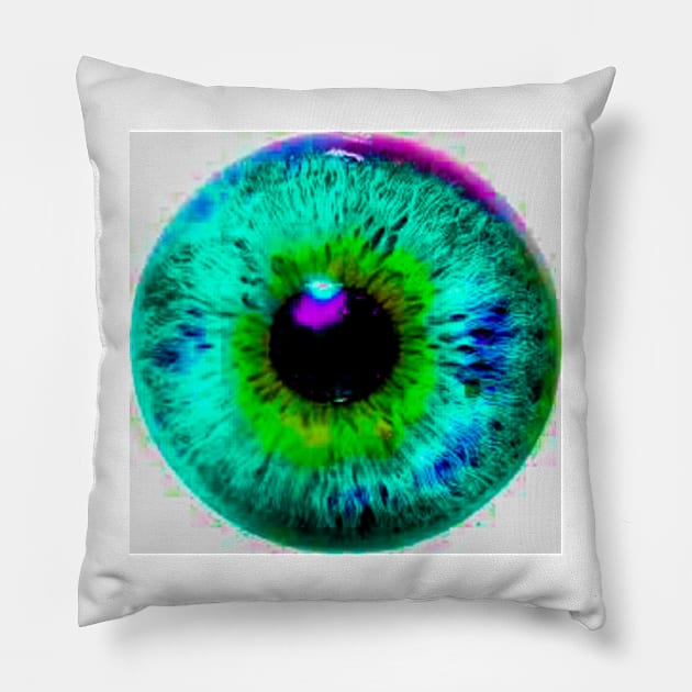 eyeye Pillow by bywhacky