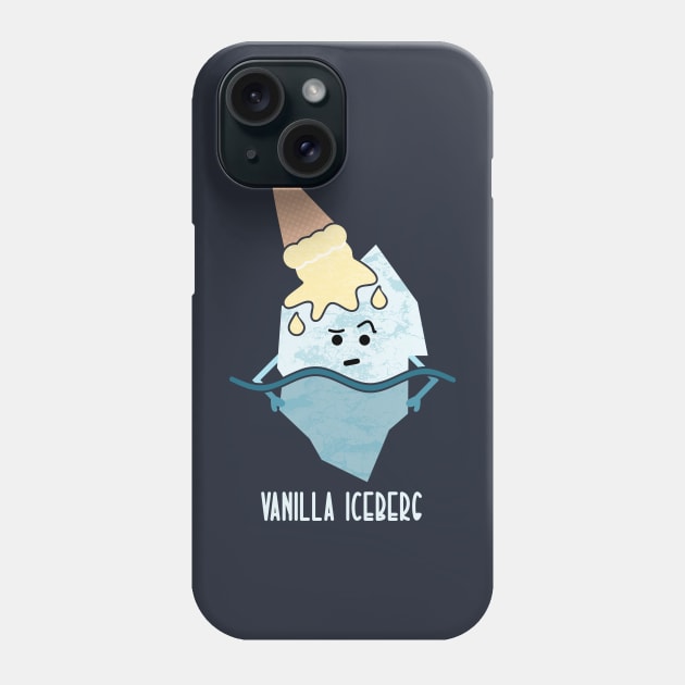 Vanilla Iceberg Phone Case by MorvernDesigns