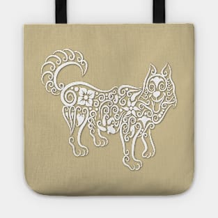 Wolf pattern ornament Tote