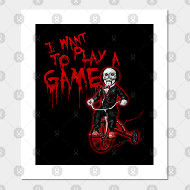 I Want To Play A Game Jigsaw Posters And Art Prints Teepublic