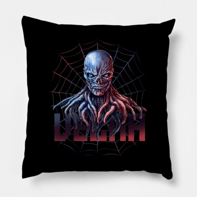 Vecna Web Pillow by Anilia