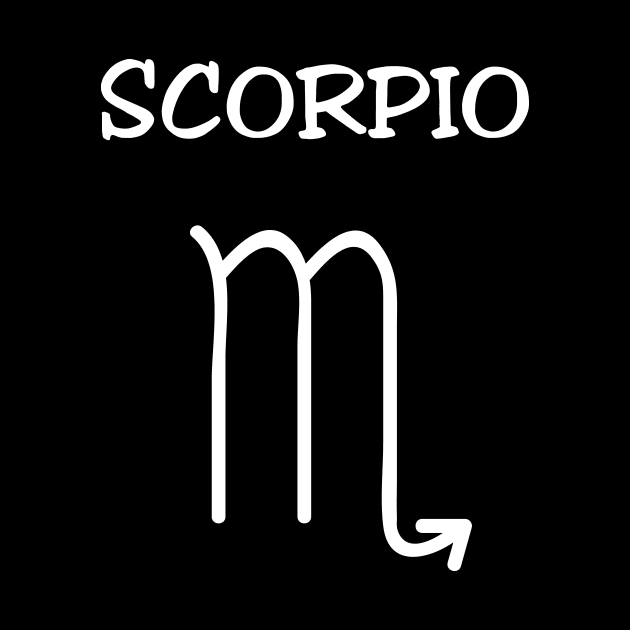 Scorpio Zodiac Sign by JevLavigne