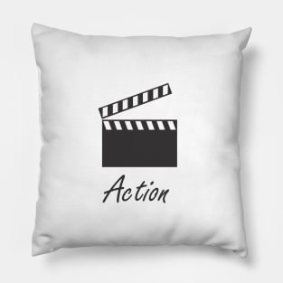 Start to action design Pillow