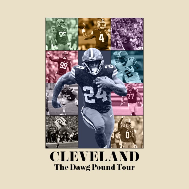 Cleveland Browns Eras Tour by InkStreet Tees