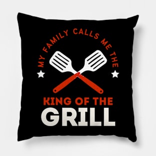 King of the Grill Pillow