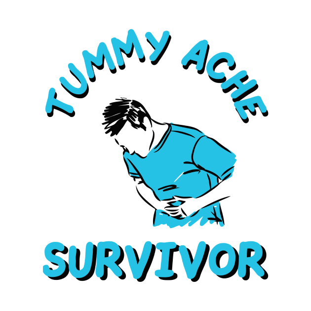 vintage tummy ache survivor by trippyanime