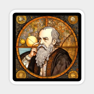 Galileo Galilei drawing Magnet