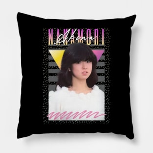 Akina Nakamori Retro Aesthetic Fan Art Pillow