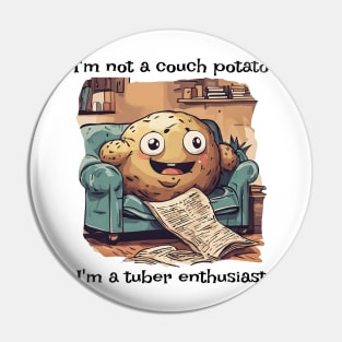 Couch Potato Pin