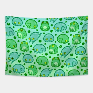 Frog Pattern Tapestry