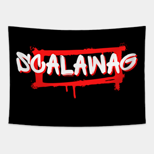 Scalawag - funny words - funny sayings Tapestry