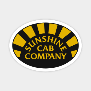 Taxi Sunshine Cab Company 1970s 1980s television show T-Shirt Magnet