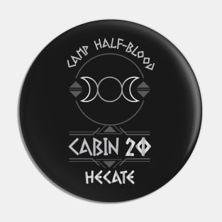 Cabin #20 in Camp Half Blood, Child of Hecate – Percy Jackson inspired design Pin