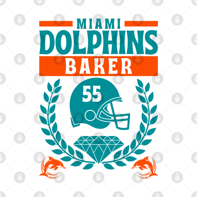 Miami Dolphins Baker 55 Edition 2 by Astronaut.co