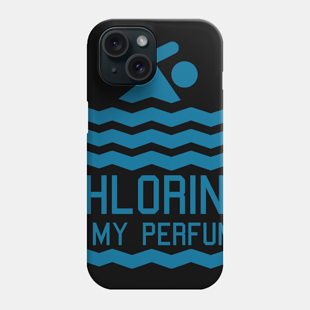 Swimming Gift Print Swim Coach Swim Team My Perfume Product Phone Case by Linco