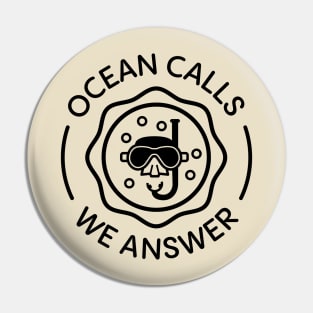 Ocean calls, we answer. Pin