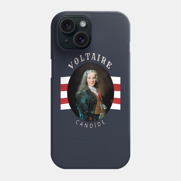 Voltaire - Asking Questions the Powerful did not Like Phone Case by Exile Kings 