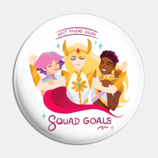 Best Friend Squad Pin