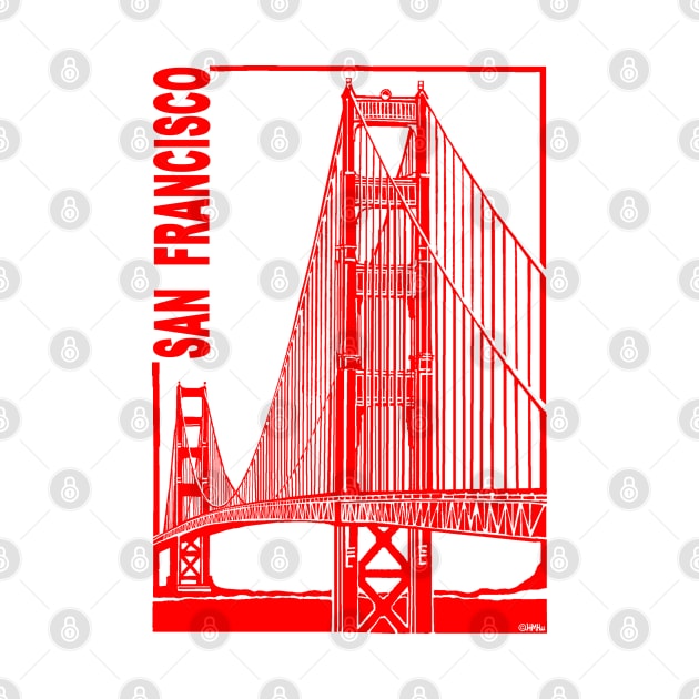 San Francisco-Golden Gate  Bridge by NewSignCreation