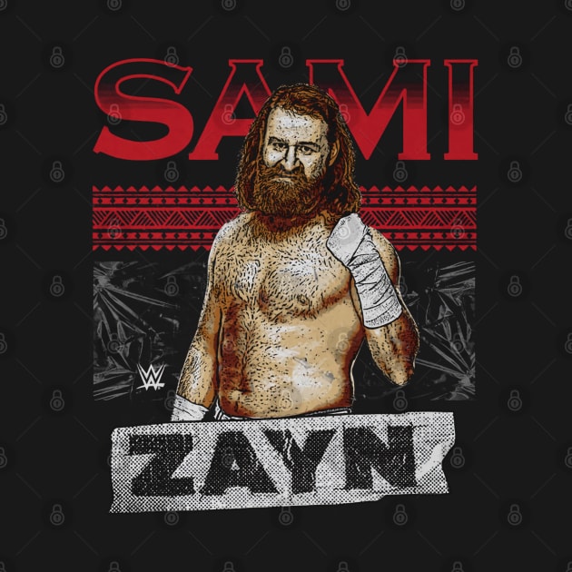 Sami Zayn Poster by MunMun_Design