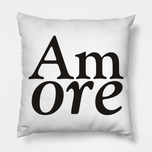 Amore #typo Pillow