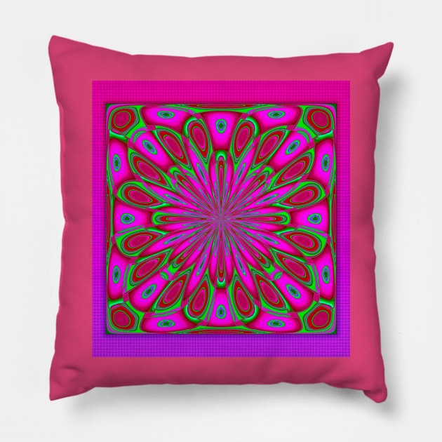 Abstract explosion Pillow by Abalon