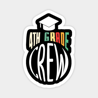 4th Grade Crew Magnet